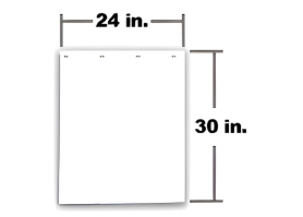 MUD FLAP WHITE 3/8 X 24 X 30