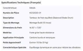 KIC DRUM BUDD BALANCED