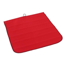 KINEDYNE FLAG RED VINYL MESH 18" X 18" WITH WIRE ROD