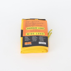 KINEDYNE OVERSIZE / WIDELOAD BANNER 18" X 84" WITH ROPES