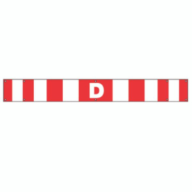 KINEDYNE D BANNER 12" X 96" WITH 10 GROMMETS