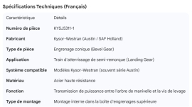KYSOR WESTRAN BEVEL GEAR