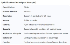 PHILLIPS AIR LINE HOLDER 3 HOLE