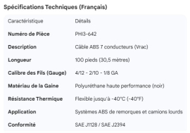 PHILLIPS ABS CABLE 7 WAY - 4/12 - 2/10 - 1/8 GA  100'
