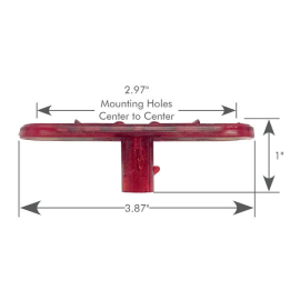PHILLIPS LED LIGHT RED PC RATED