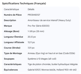 PROPAR SHOCK ABSORBER