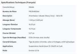 PROPAR SHOCK ABSORBER