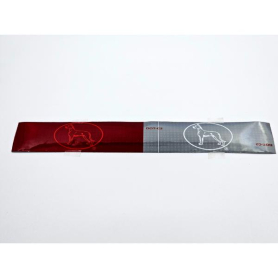 REFLECTIVE TAPE 2" //  6RED 6GREY