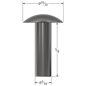 ROOF RIVET 3/16" X 5/8"
