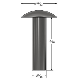 ROOF RIVET 3/16" X 11/16" (360)