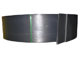 POLY SCUFF BLACK 5/8" X 12" X 52' SINGLE COILLED