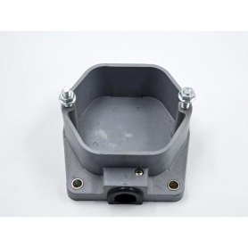 TRAMEC 7 WAY RECEPTACLE DEEP ADAPTOR HOUSING PVC GREY