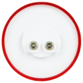 TRUCK LITE LED LAMP 2.5" ROUND RED
