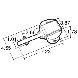 TRUCK LITE MODEL 15 DUAL FACE KIT LH	