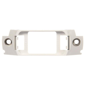 TRUCK LITE BRACKET/RAIL WHT 1X2 RECTANGULAR