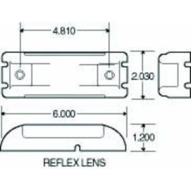 TRUCK LITE MODEL 21 LED MARKER / CLEARANCE RED