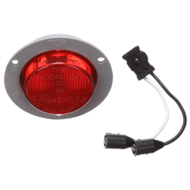 TRUCK LITE LED MODEL 30 W/FLANGE RED