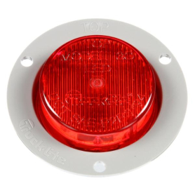 TRUCK LITE LED LIGHT 2" W/FLANGE RED
