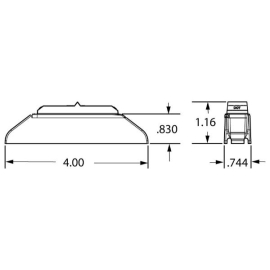 TRUCK LITE LED MODEL 35 LIGHT RED