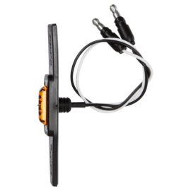TRUCK LITE LED LIGHT WING NO HOLES AMBER