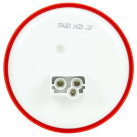 TRUCK LITE LED LAMP 4" ROUND STT RED