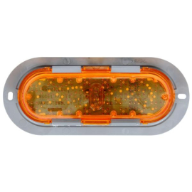 TRUCK LITE MOD 60 LED LIGHT W/FLANGE AMBER