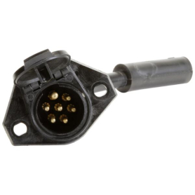 TRUCK LITE 7 WAY RECEPTACLE WITH HARNESS (BENSON)