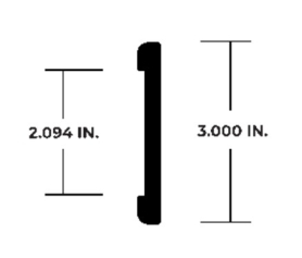 TRANSCRAFT RUB RAIL 53'