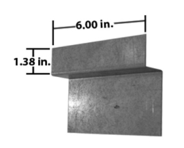 WABASH TOP RAIL TO NOSE RAIL Z SPLICE