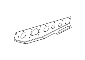 WABASH LANDING GEAR WING PLATE LH