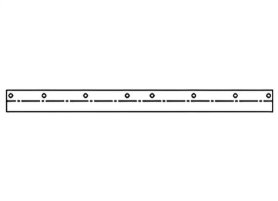 WABASH LANDING GEAR MOUNTING ANGLE WITH HOLES 48"