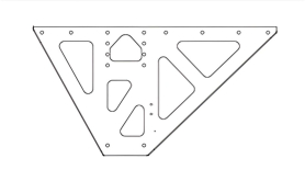 WABASH LANDING GEAR WING PLATE GALV RH