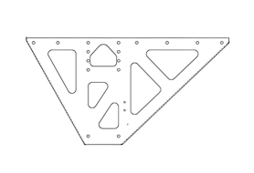 WABASH LANDING GEAR WING PLATE GALV LH