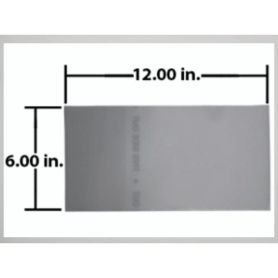 WABASH SKYLIGHT PANEL-1/16 X 6 X 12, CLEAR