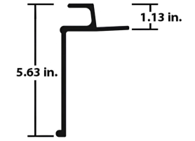 WABASH PLATE TRAILER TOP RAIL