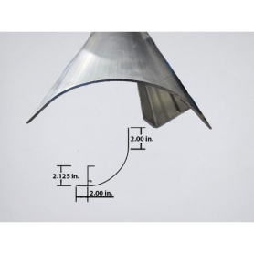 WABASH CORNER POST 11-7/8" WITH ATTACHMENT