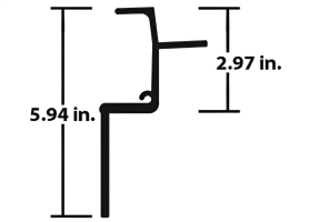 WABASH TOP RAIL UNIVERSAL