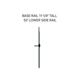WABASH BOTTOM RAIL 52'