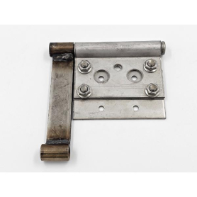 WHITING ROLL-UP DOOR BOTTOM HINGE BRACKET ASSY SS LH