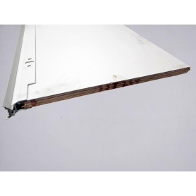 WHITING ROLL-UP DOOR BOTTOM PANEL 3/4" X 15.5" X 98" W/SEAL
