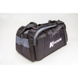 BAG - BLACK SPORTS BAG with HANDLES (Silver Logo)