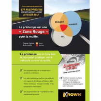 AFFICHE - PRINTEMPS FRANCAIS 22 X 28