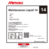 Maintenance Liquid 14 220mL Cartridge