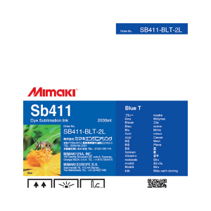 Mimaki Sb411 Ink  2000cc Blue