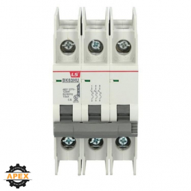 LS ELECTRIC | 0628038363 | BK63HU 3P D63A 10KA 240VAC UL489