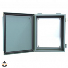 HAMMOND | 1414PHI | N12 J BOX, HINGE COVER W/PANEL - 10 X 8