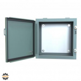 HAMMOND | 1418G8 | N12 WALLMOUNT ENCL W/PANEL - 16 X 16 X 8