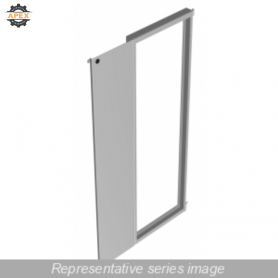 SWING FRAME FOR 19" MOUNTING, FITS ENCL 72 X 30 - STEEL/BLK