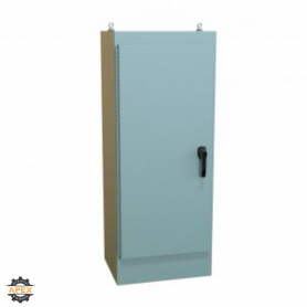 N12 FREESTANDING ENCL - 60 X 24 X 18 - STEEL/GRAY