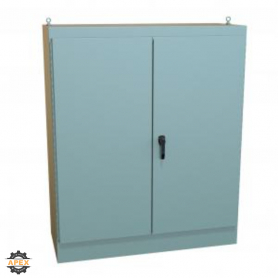 HAMMOND | 1418ZXD24 | N12 FREESTANDING ENCL, DBL DOOR DUAL A
